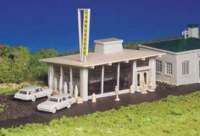 BACHMANN PLASTICVILLE USA DRIVE IN BURGER STAND HO SCL  