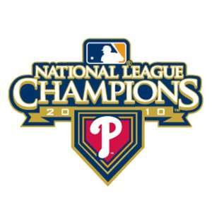  Philadelphia Phillies 2010 NLCS Champions Collectible Pin 