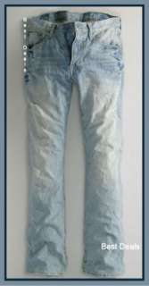   AE MENS Relaxed Destroyed Crackle JEANS NeW FREE FAST SHIPPING  