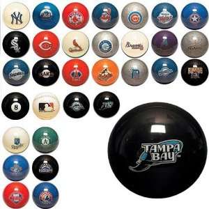  Tampa Bay Devil Rays MLB Billiard Balls