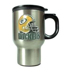 Green Bay Packers Stainless Steel Thermal Mug W/ Pewter 
