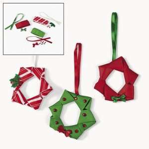 com Ribbon Wreath Ornament Craft Kit   Adult Crafts & Ornament Crafts 