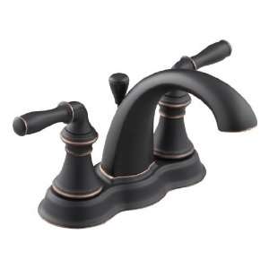   BRZ Kohler Devonshire Centerset Bathroom Sink Faucet Oil Rubbed Bronze