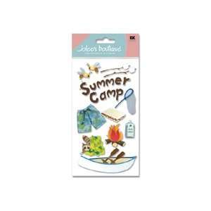  Summer Camp Le Grande Dimensional Stickers Office 