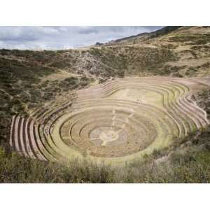  Amphitheater Like Terraces of Moray, Sacred Valley of The Inca 