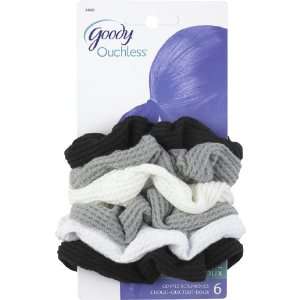  Goody Ouchless Waffle Scrunchies, 1.021 Ounce (Pack of 2) Beauty