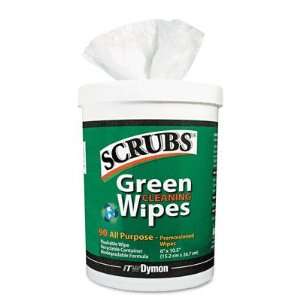  SCRUBS Green Cleaning Wipes ITW91828 