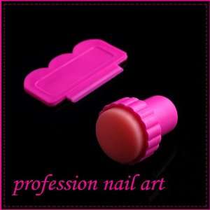   Pink Nail Art Stamping Tools Scraping Knife 212 