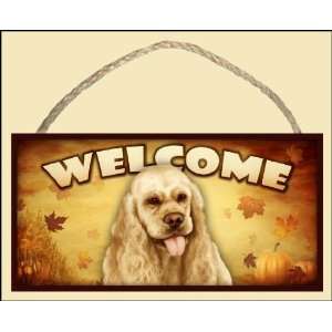    Fall / Autumn Season Welcome Sign Featuring the Art of Scott Rogers