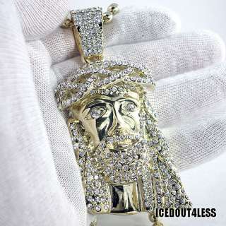 Order your iced out Jesus piece now and get . Wear it 