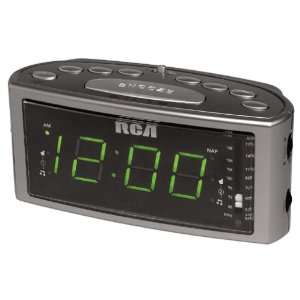 RCA RP3715 AM/FM Clock Radio with 1.4 Green LED, Graduwake and Dual 