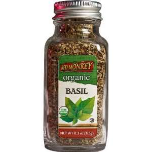 Red Monkey Organic Basil, 0.3 Ounce Grocery & Gourmet Food