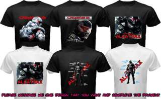 Crysis 2 PS3 PC Xbox Video Game New Shirt T Shirt S 3XL  