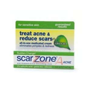   Scar Zone A, Acne Treatment + Acne Scar Diminishing Cream   0.5oz