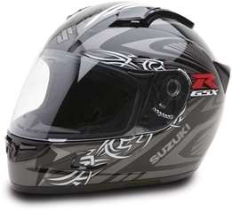  Helmet   XF708 Black  Custom Tribal Graphics Motorcycle Helmet jg