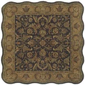   Scalloped Square Rug Size Scalloped Square 59 Furniture & Decor