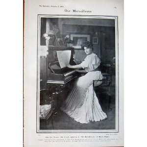  1906 Evie Greene Merveilleuses DalyS Theatre Actress 