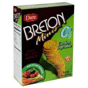  Dare, Cracker Brtn Mini Vgtbl, 8 OZ (Pack of 12) Health 