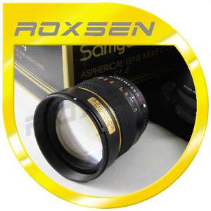 Samyang 85mm f/1.4 IF Multi Coated Lens for Pentax K PK 8809298881405 