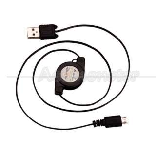USB Retractable Data Cable For Samsung Galaxy EPIC 4G  