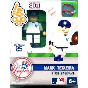 OYO Baseball MLB Building Brick Minifigure Mark Teixeira New York 