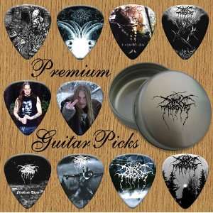  Darkthrone Premium Guitar Picks X 10 In Tin (T) Musical 