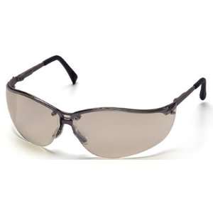   Metal Safety Glasses With Metal Frame And Indoor/Outdoor Mirror Lens