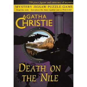   Puzzle Game Death on the Nile (750 Piece Murder Mystery Puzzle) Toys