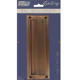 National 2 By 11 inch Antique Bronze Mail Slot 038613336131  