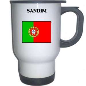  Portugal   SANDIM White Stainless Steel Mug Everything 