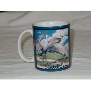  Sandhill Crane 11 Oz. Ceramic Coffee Mug or Tea Cup 
