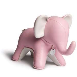  Zuny Series Elephant (Abby) Pink Animal Bookend 