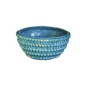  Abigails Vinci Turquoise Centerpiece Bowl