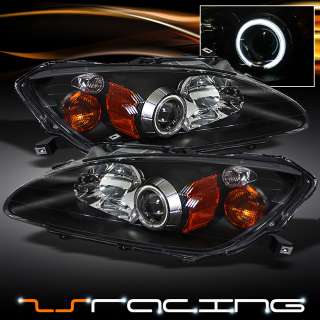 00 03 S2000 AP1 CCFL HALO PROJECTOR BLACK HEAD LIGHTS LAMPS WITH *AP2 