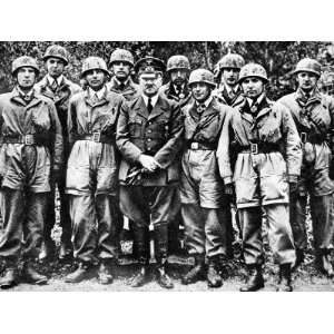  Adolf Hitler and German Paratroops; Second World War, 1940 
