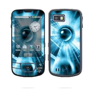  Samsung Galaxy (i7500) Decal Skin   Abstract Blue Tech 