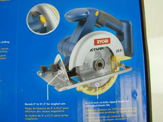 NEW RYOBI P807 Circular Saw+ Drill 18V ONE+ battery+charger p205 p501 