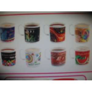  Tupperware Mexicana Bicentennial Mug Collection Set of 8 