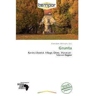  Grunta (9786138727552) Alain Sören Mikhayhu Books