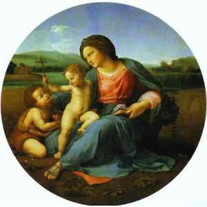     Raffaello Sanzio   32 x 32 inches   Madonna Alba