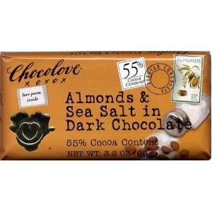  Almonds and Sea Salt in Dark Chocolate 55% (12 Bars) 3.20 