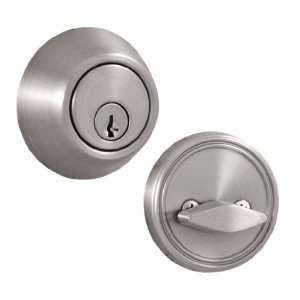 Weslock Deadbolts 00271 3 3FR22 Polished Brass Keyed Entry Deadbolt