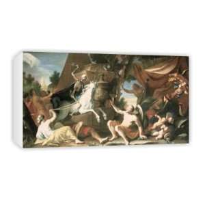The Ride of Death (oil on canvas) by Johann   Canvas   Medium 