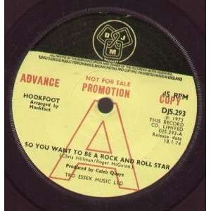  SO YOU WANT TO BE A ROCK AND ROLL STAR 7 INCH (7 VINYL 45 