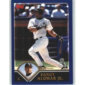  2003 Topps # 595 Sandy Alomar Jr. Chicago White Sox 