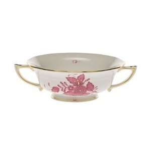  Herend Chinese Bouquet Raspberry Cream Soup Cup Kitchen 