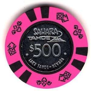  Del Webb Sahara Tahoe $500 Casino Chip Elvis Place 