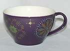 purple starbucks mug  