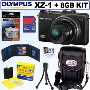  Olympus XZ 1 10 MP Digital Camera with f1.8 Lens (Black 