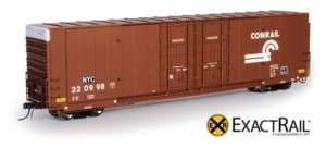 ExactRail HO Scale Greenville 60Dbl Plug Box NYC221000  